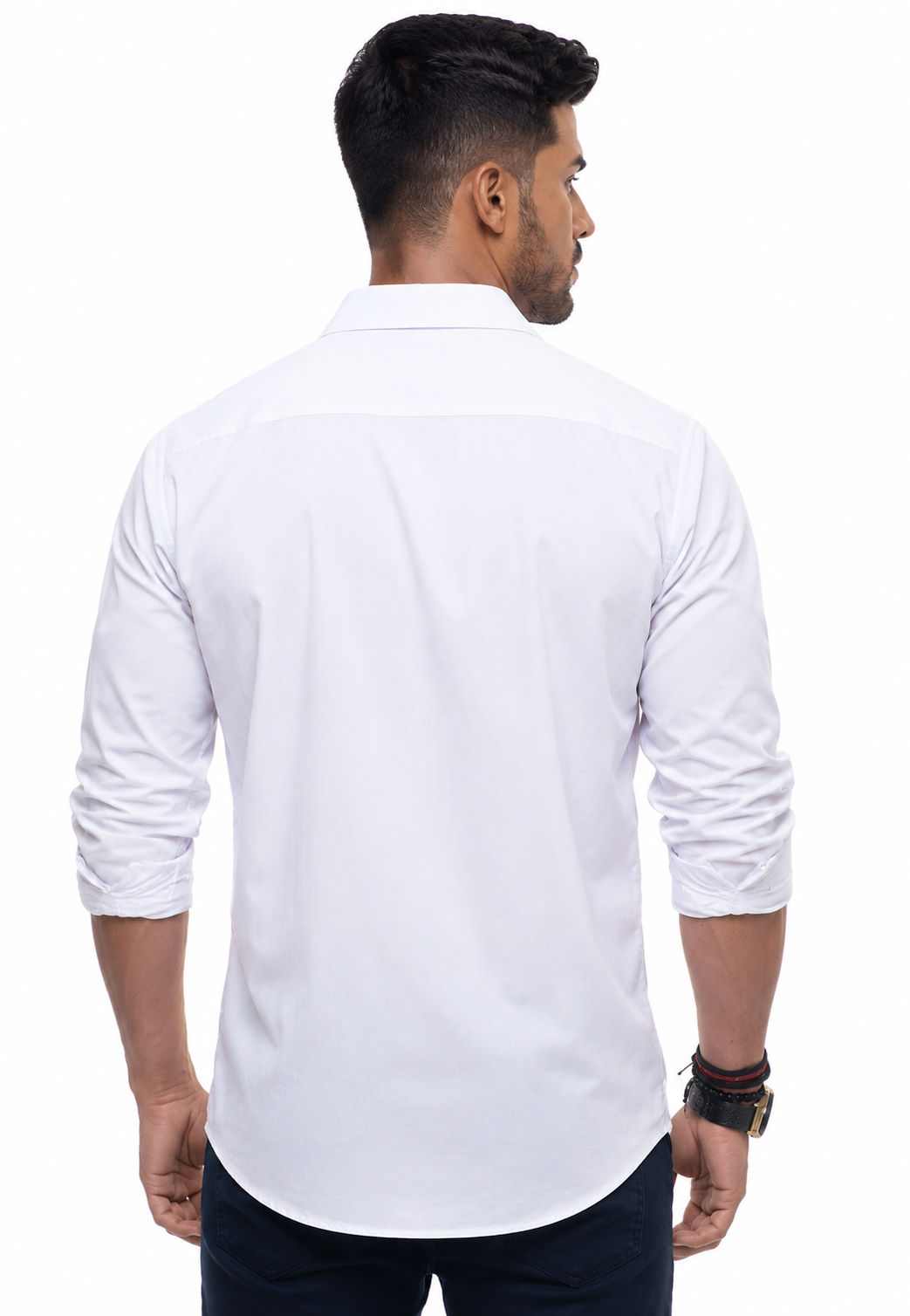 Camisa Social Slim Masculina Branco