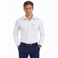 Camisa Social Masculina Branca Super Slim - Fio Egípcio