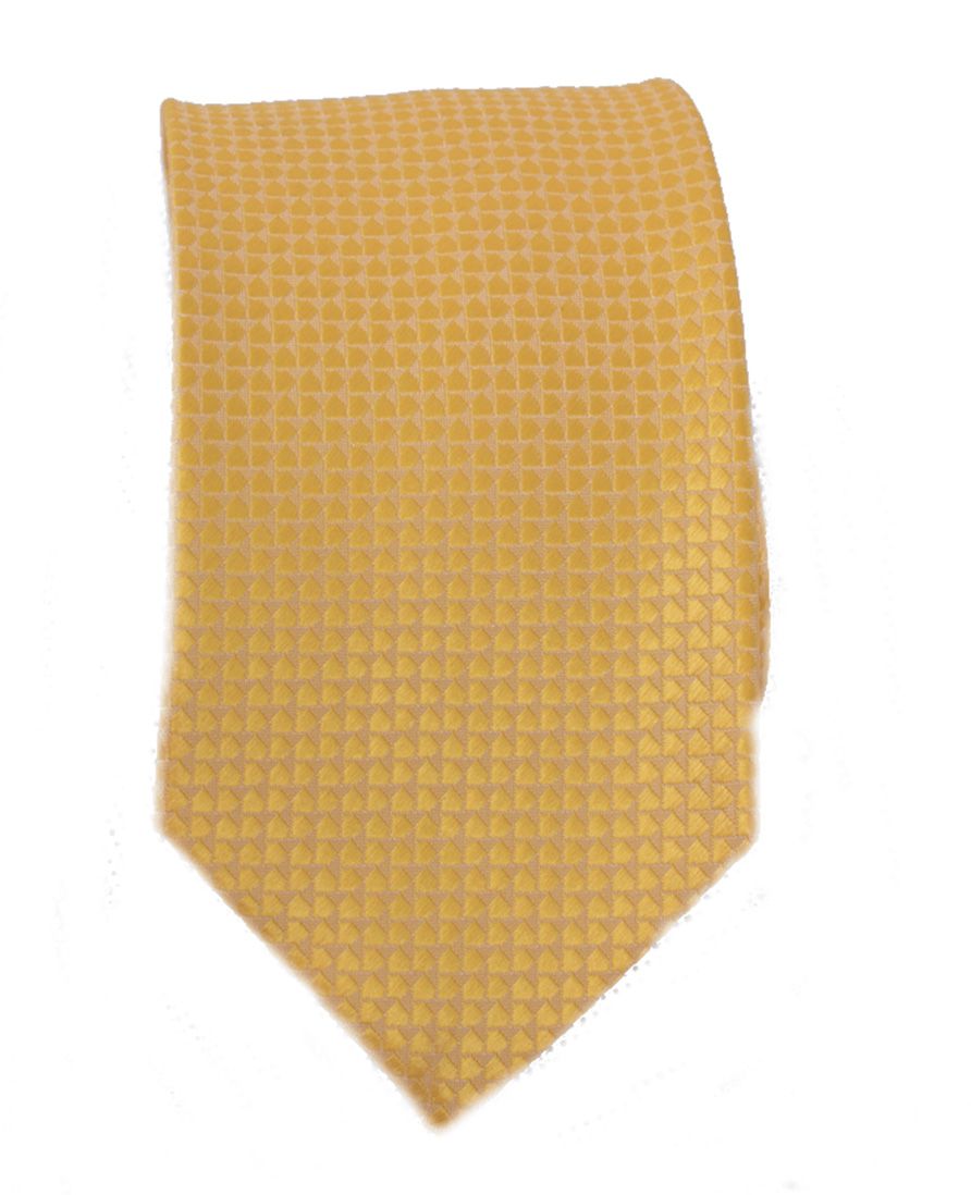 Gravata Social Slim Amarela