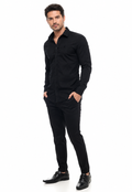 Calça Masculina Preta Slim