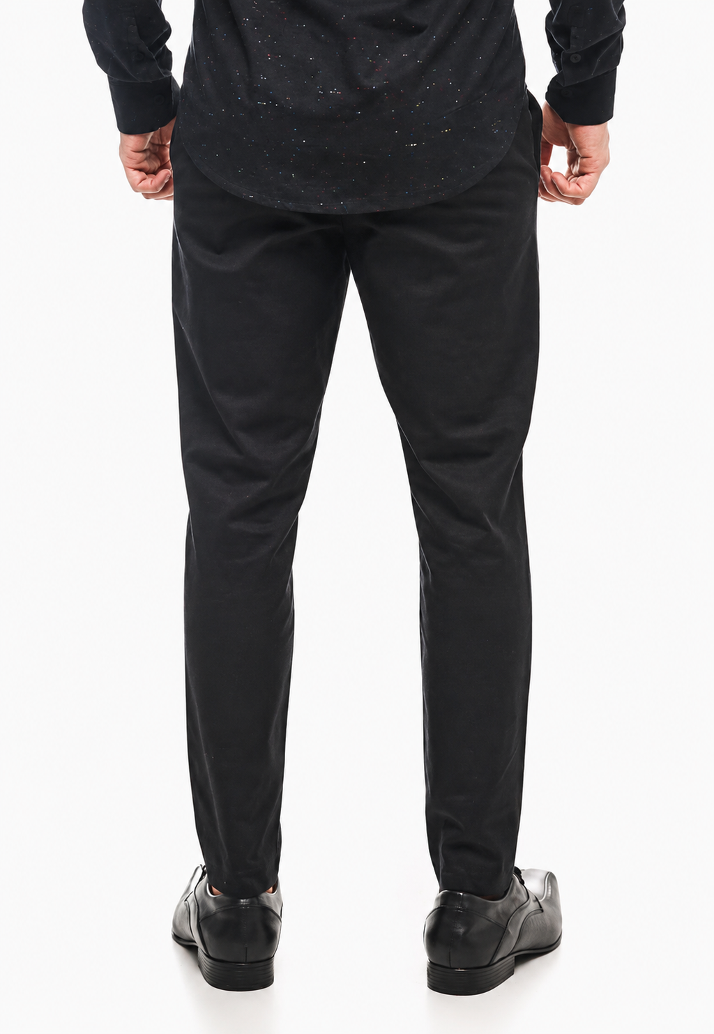 Calça Masculina Preta Slim