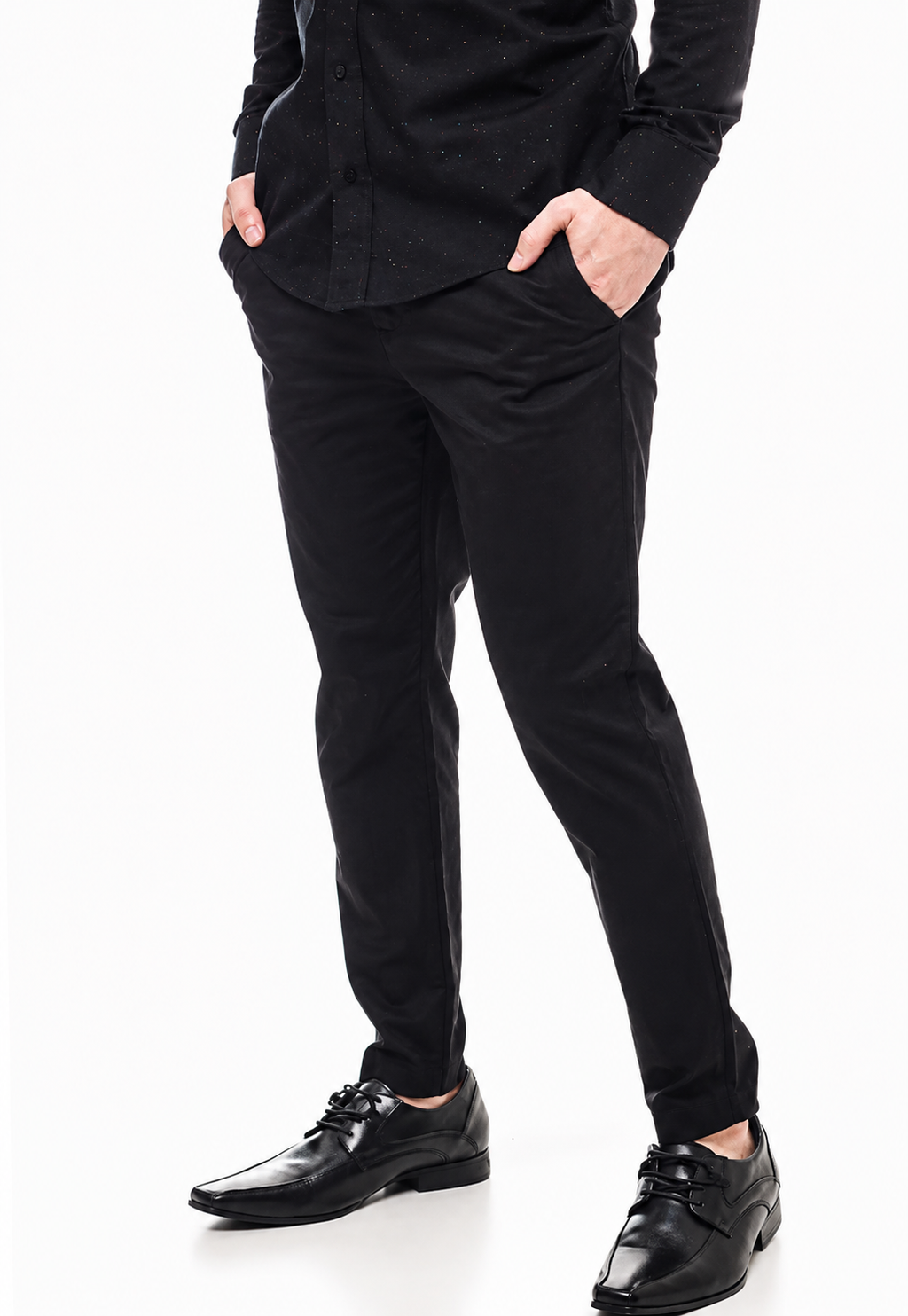 Calça Masculina Preta Slim