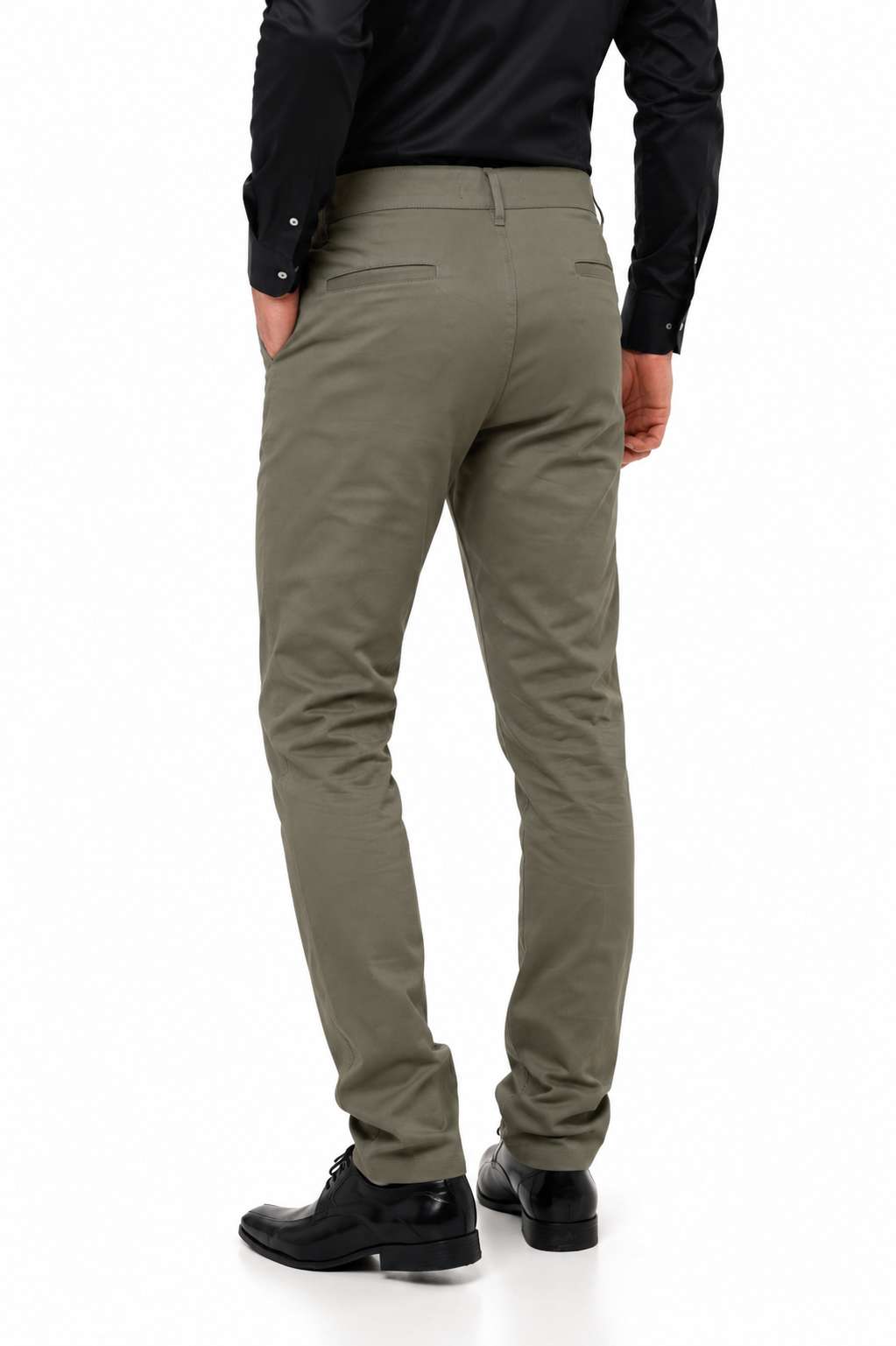 Calça Masculina Verde Musgo Slim