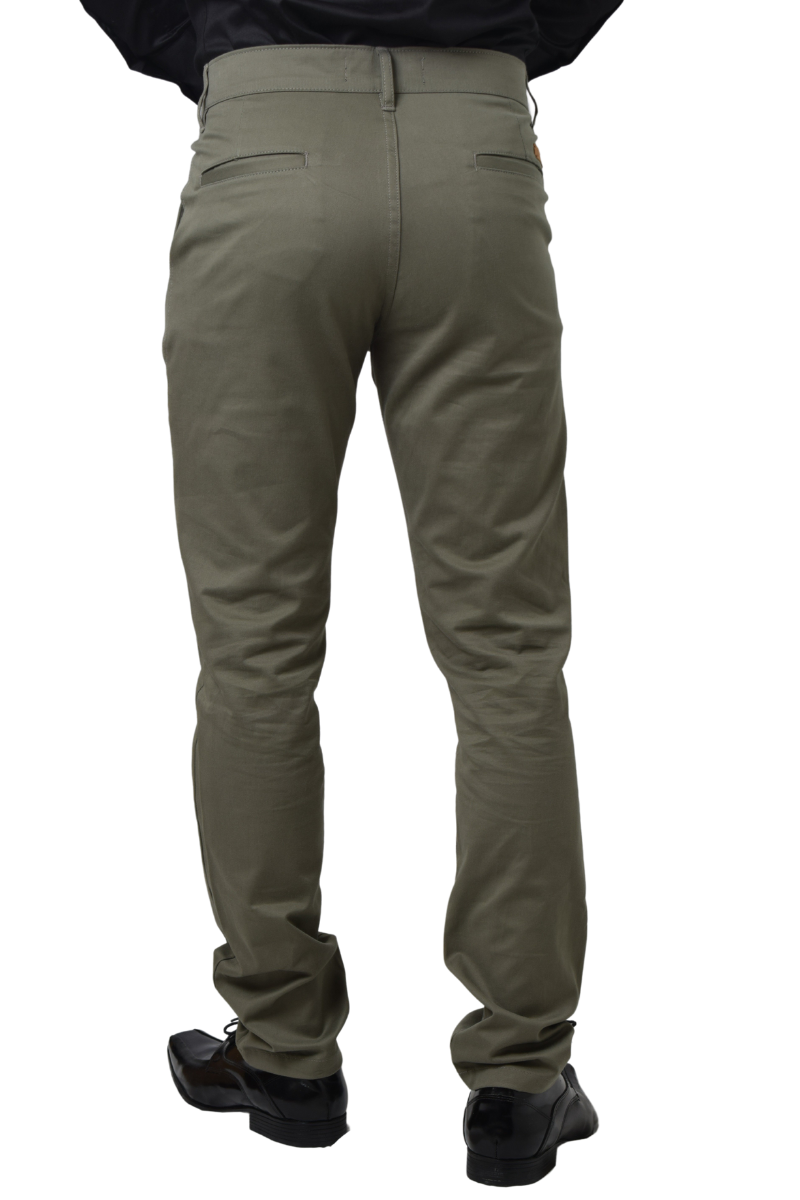 Calça Masculina Verde Musgo Slim