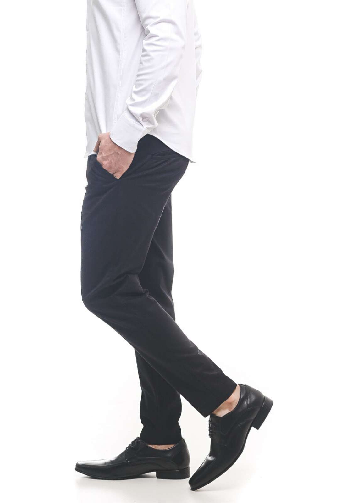 Calça Masculina Preta Super Slim