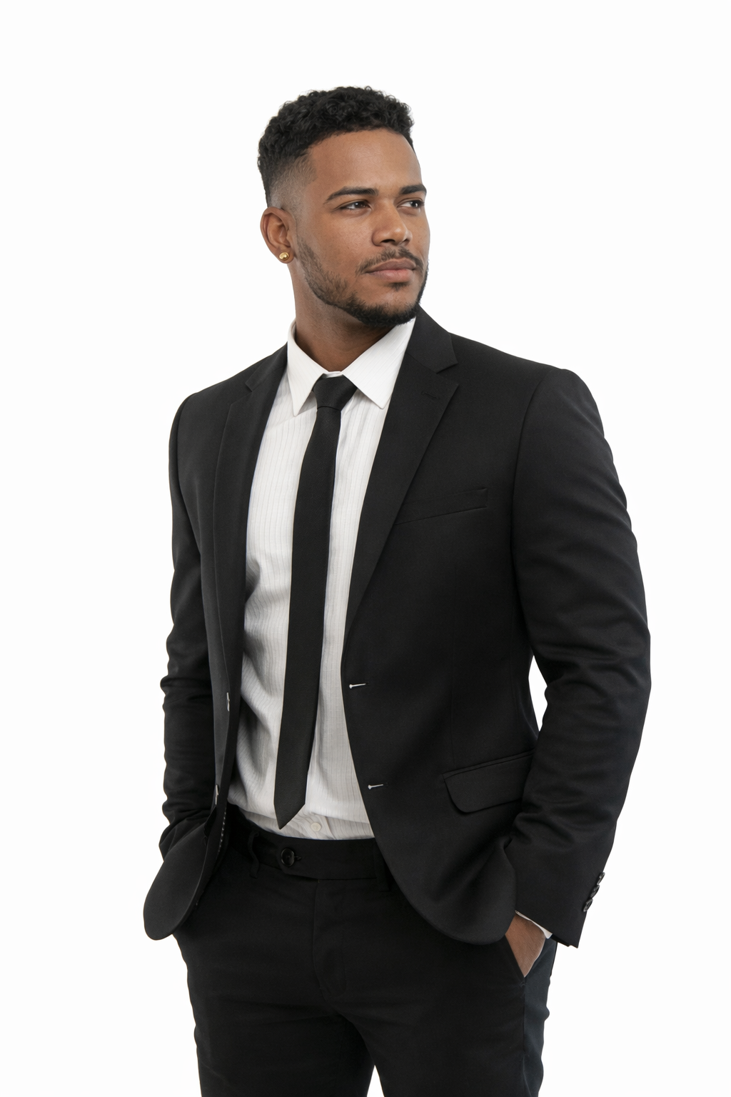 Blazer Social Masculino Malha Preto