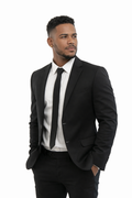 Blazer Social Masculino Malha Preto