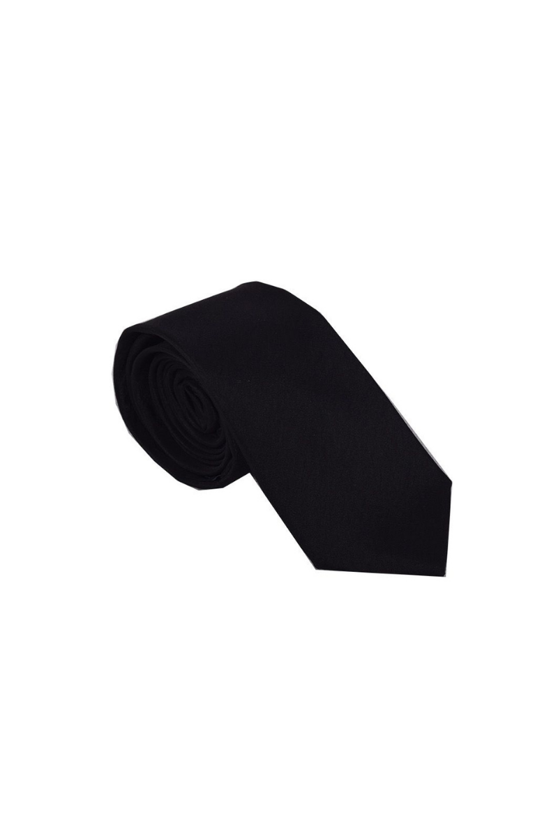 Gravata Social Slim Preta